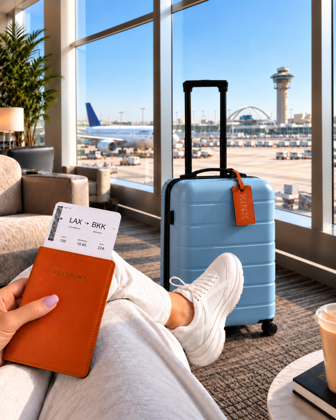 KINX active lifestyle while traveling